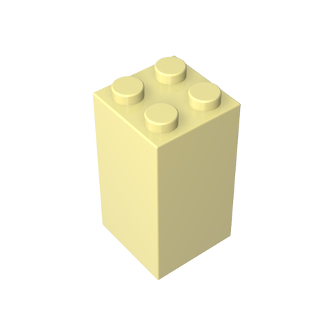 Gobricks,Brick 2 x 2 x 3,30145