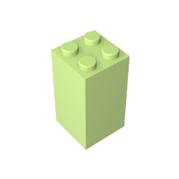 Gobricks,Brick 2 x 2 x 3,30145