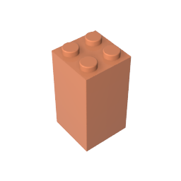 Gobricks,Brick 2 x 2 x 3,30145