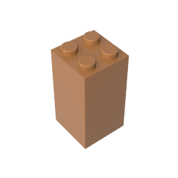 Gobricks,Brick 2 x 2 x 3,30145