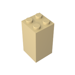 Gobricks,Brick 2 x 2 x 3,30145