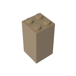 Gobricks,Brick 2 x 2 x 3,30145