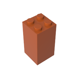 Gobricks,Brick 2 x 2 x 3,30145