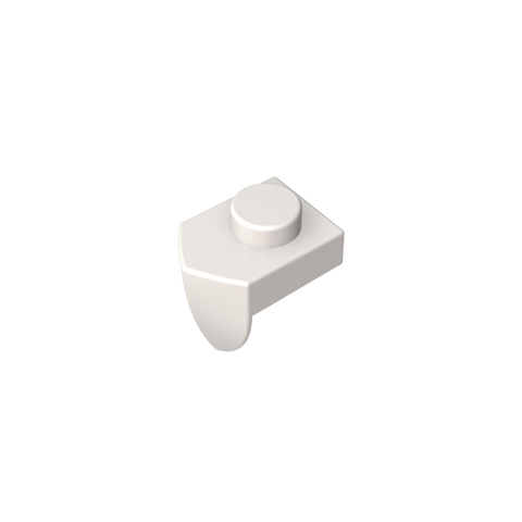 Gobricks,Plate Special 1 x 1 with Vertical Tooth,15070