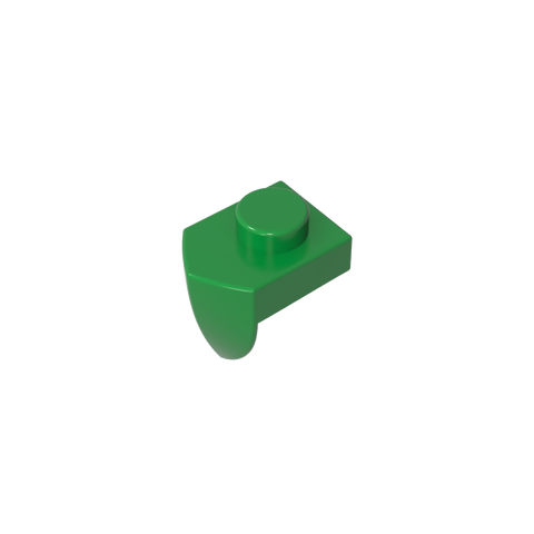 Gobricks,Plate Special 1 x 1 with Vertical Tooth,15070