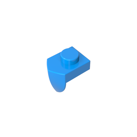 Gobricks,Plate Special 1 x 1 with Vertical Tooth,15070