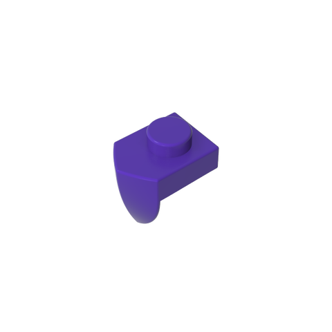 Gobricks,Plate Special 1 x 1 with Vertical Tooth,15070