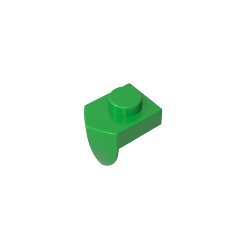Gobricks,Plate Special 1 x 1 with Vertical Tooth,15070