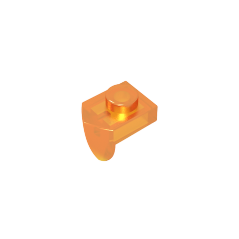 Gobricks,Plate Special 1 x 1 with Vertical Tooth,15070