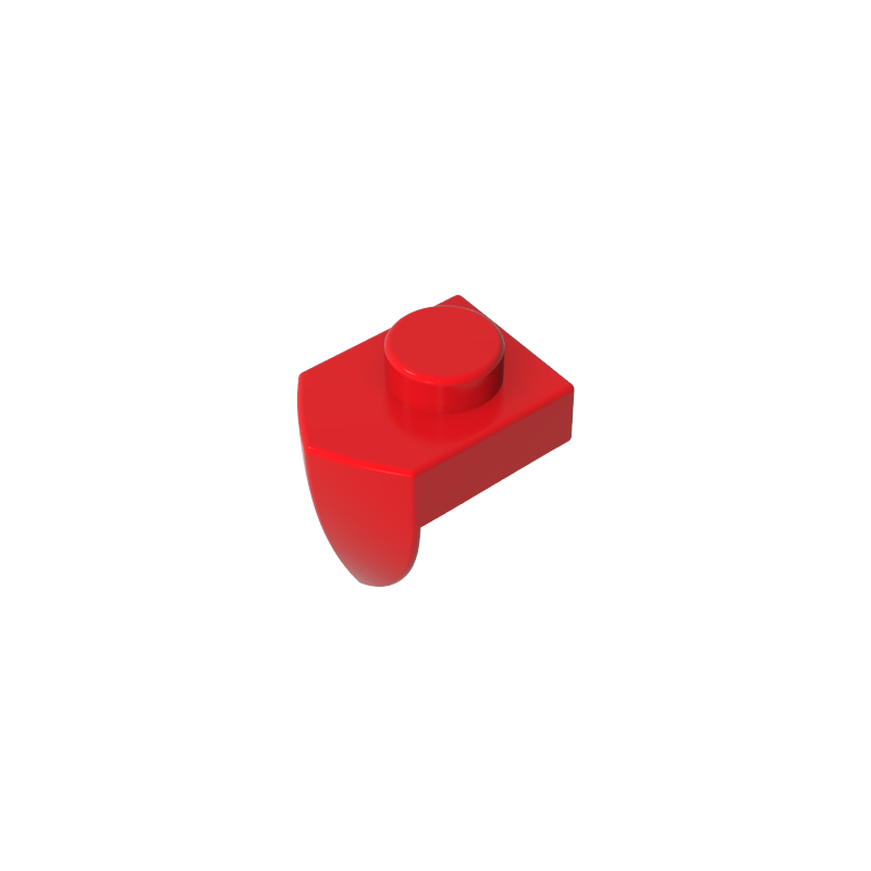 Gobricks,Plate Special 1 x 1 with Vertical Tooth,15070