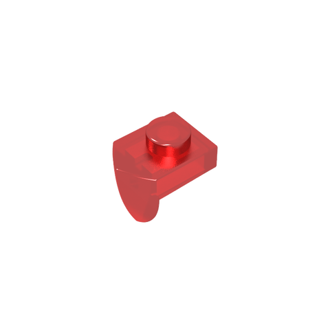 Gobricks,Plate Special 1 x 1 with Vertical Tooth,15070
