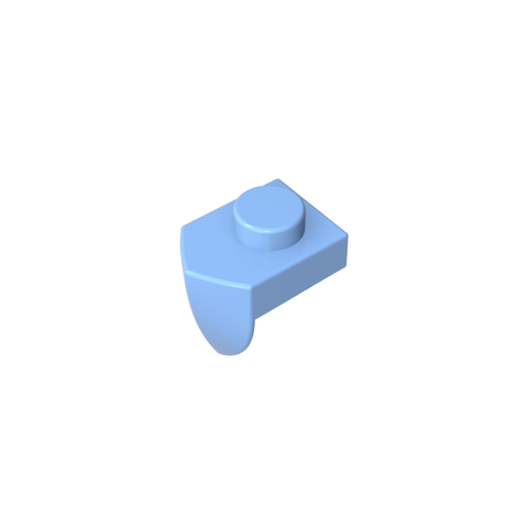 Gobricks,Plate Special 1 x 1 with Vertical Tooth,15070