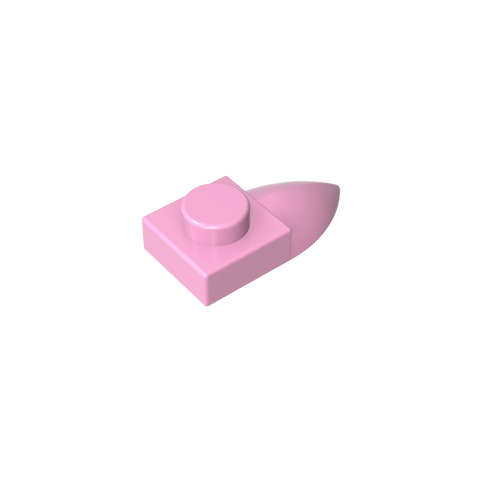 Gobricks,Plate Special 1 x 1 with Tooth,49668,49673,35162