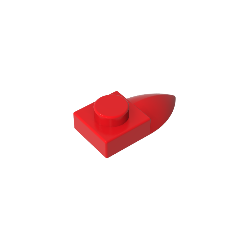 Gobricks,Plate Special 1 x 1 with Tooth,49668,49673,35162