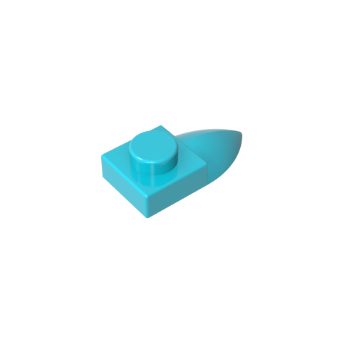 Gobricks,Plate Special 1 x 1 with Tooth,49668,49673,35162
