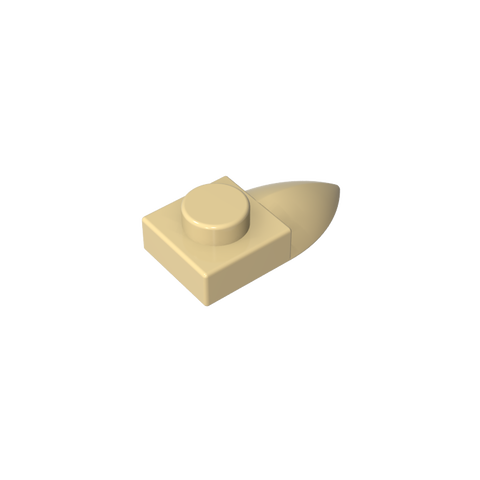 Gobricks,Plate Special 1 x 1 with Tooth,49668,49673,35162