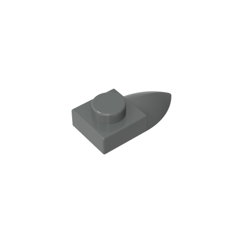 Gobricks,Plate Special 1 x 1 with Tooth,49668,49673,35162