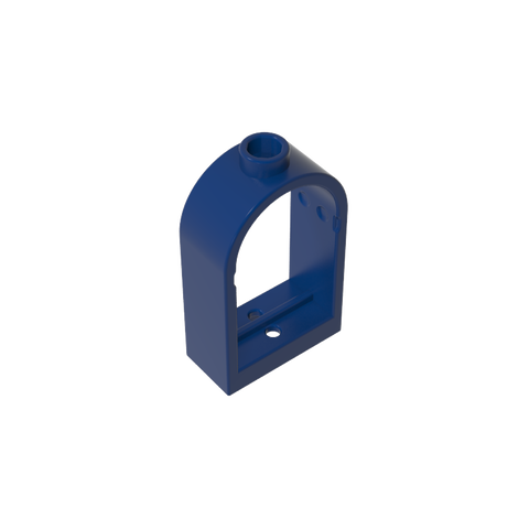 Gobricks,Window 1 x 2 x 2 2/3 with Rounded Top,30044