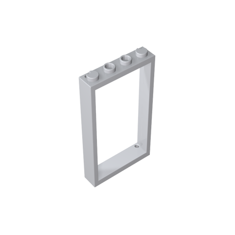Gobricks,Door Frame 1 x 4 x 6 Type 2,60596