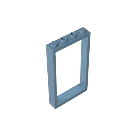 Gobricks,Door Frame 1 x 4 x 6 Type 2,60596