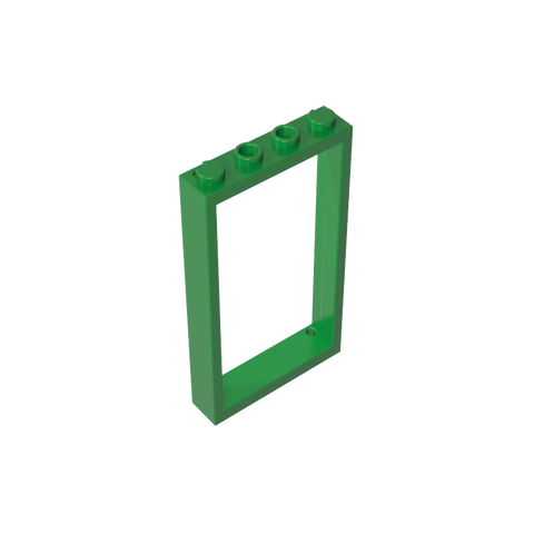 Gobricks,Door Frame 1 x 4 x 6 Type 2,60596