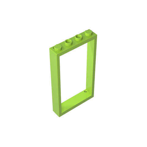 Gobricks,Door Frame 1 x 4 x 6 Type 2,60596