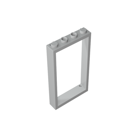 Gobricks,Door Frame 1 x 4 x 6 Type 2,60596
