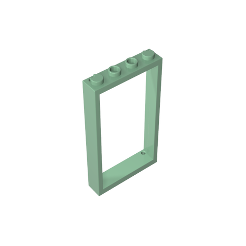Gobricks,Door Frame 1 x 4 x 6 Type 2,60596