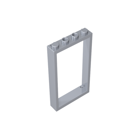 Gobricks,Door Frame 1 x 4 x 6 Type 2,60596