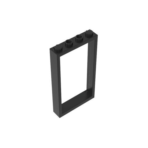 Gobricks,Door Frame 1 x 4 x 6 Type 2,60596