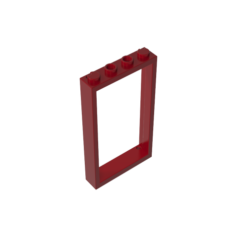 Gobricks,Door Frame 1 x 4 x 6 Type 2,60596