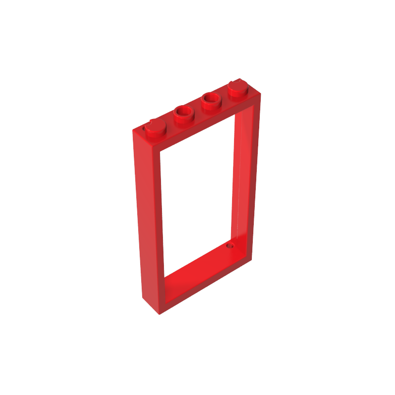 Gobricks,Door Frame 1 x 4 x 6 Type 2,60596