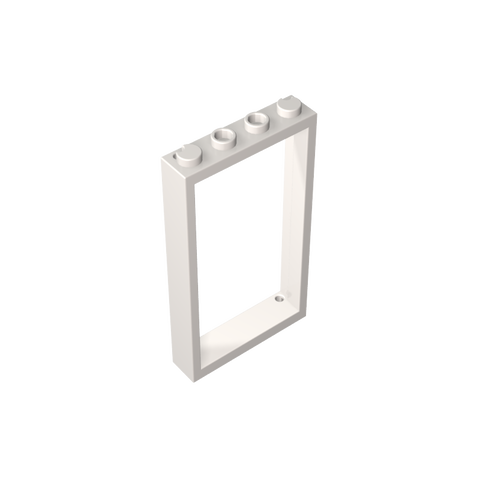 Gobricks,Door Frame 1 x 4 x 6 Type 2,60596