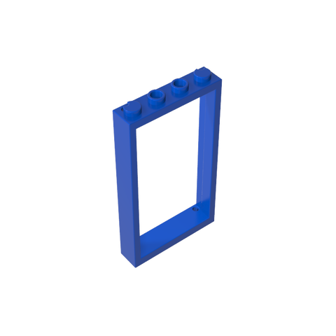 Gobricks,Door Frame 1 x 4 x 6 Type 2,60596