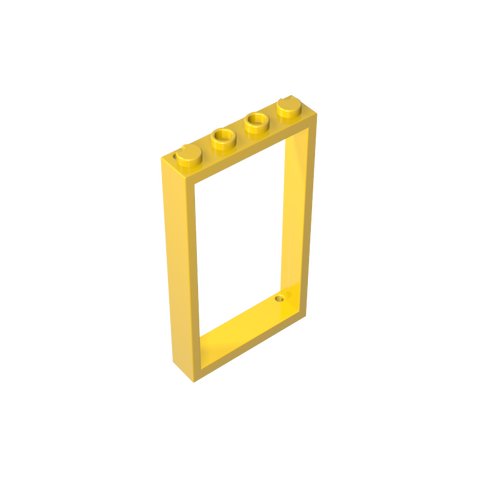 Gobricks,Door Frame 1 x 4 x 6 Type 2,60596