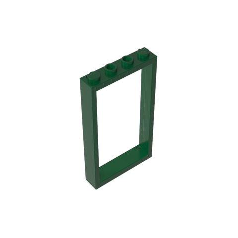 Gobricks,Door Frame 1 x 4 x 6 Type 2,60596