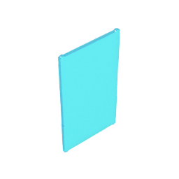 Gobricks,Glass for Window 1 x 4 x 6,57895,60803,35294,35295