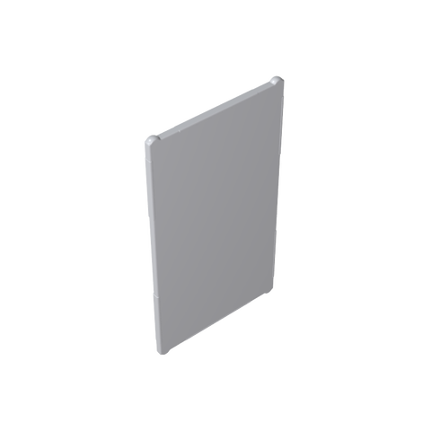 Gobricks,Glass for Window 1 x 4 x 6,57895,60803,35294,35295