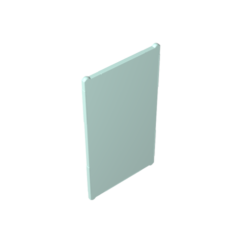 Gobricks,Glass for Window 1 x 4 x 6,57895,60803,35294,35295