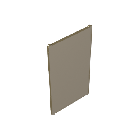Gobricks,Glass for Window 1 x 4 x 6,57895,60803,35294,35295