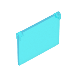 Gobricks,Glass for Window 1 x 4 x 3 [Opening],60603,86210,35318