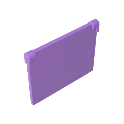 Gobricks,Glass for Window 1 x 4 x 3 [Opening],60603,86210,35318