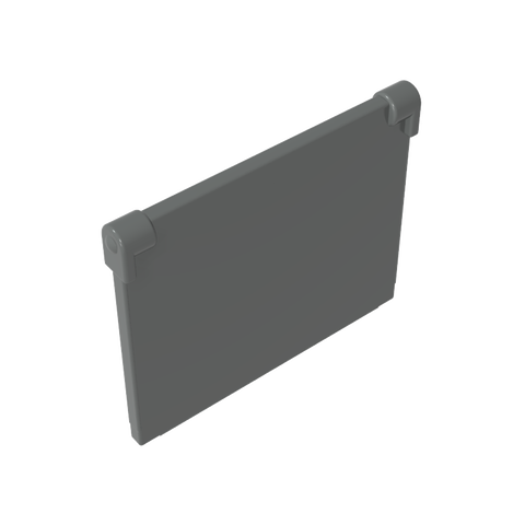 Gobricks,Glass for Window 1 x 4 x 3 [Opening],60603,86210,35318