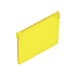 Gobricks,Glass for Window 1 x 4 x 3 [Opening],60603,86210,35318