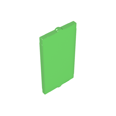 Gobricks,Glass for Window 1 x 2 x 3 Flat Front,60602,35287