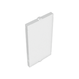 Gobricks,Glass for Window 1 x 2 x 3 Flat Front,60602,35287