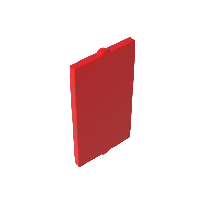 Gobricks,Glass for Window 1 x 2 x 3 Flat Front,60602,35287