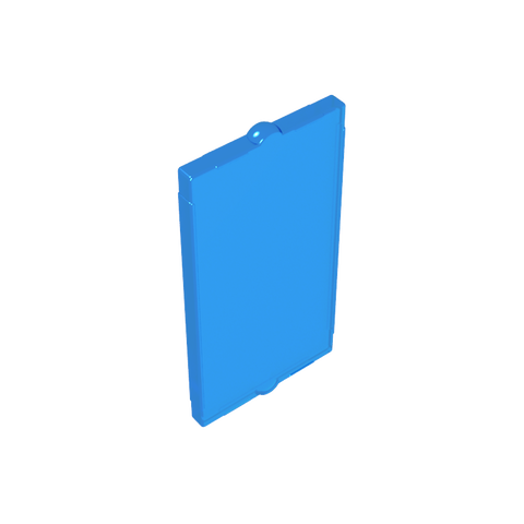 Gobricks,Glass for Window 1 x 2 x 3 Flat Front,60602,35287