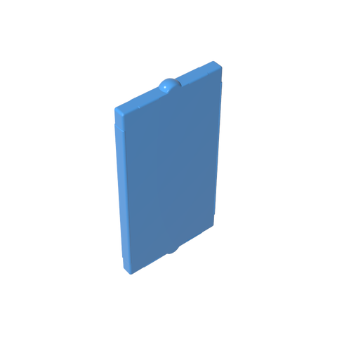 Gobricks,Glass for Window 1 x 2 x 3 Flat Front,60602,35287