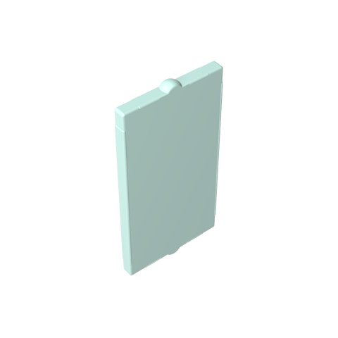Gobricks,Glass for Window 1 x 2 x 3 Flat Front,60602,35287